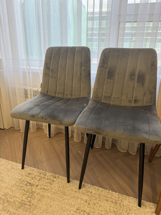 Стол трансформер и 5 стульев в комплекте