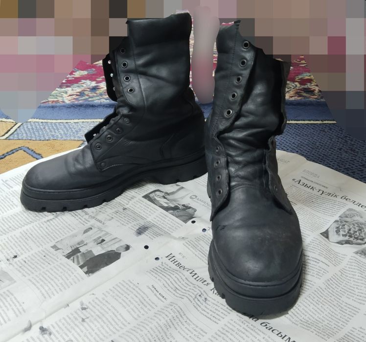 Летние берцы (натуральная кожа) 43р