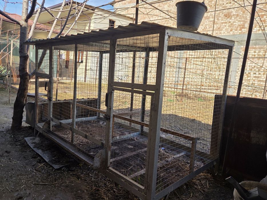 Tovuqlar uchun katak 2×1  10 ta tovuq bemalol yashasa bo'ladi.