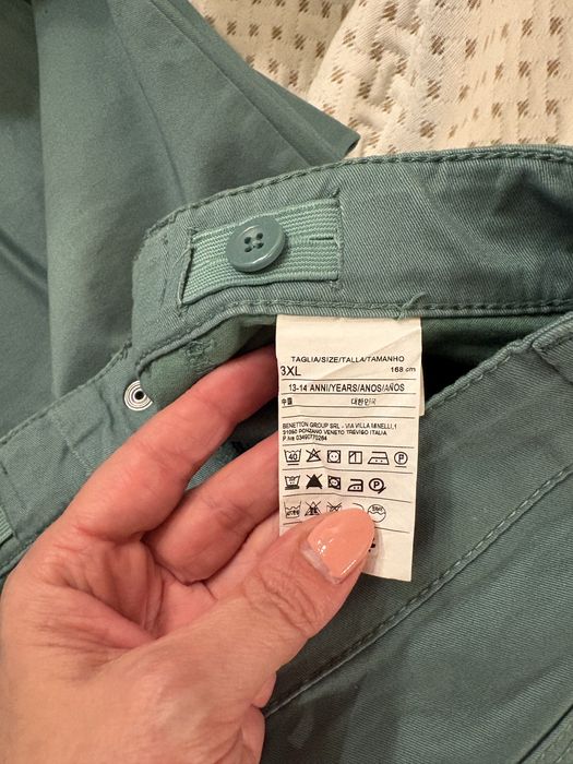 Панталони памучни и дънки за момче 168-170 cм-13-15 години Lacoste, Benetton, S.Oliver