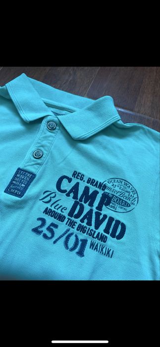 рядка Camp David поло тениска