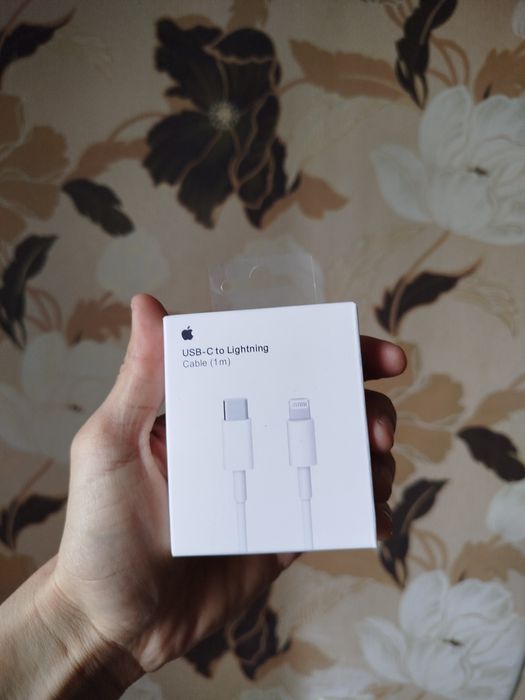 Adapter 20w type c оригинал+кабель оригинал