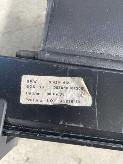 Rulou portbagaj negru Bmw X3 E83 cod 3424659