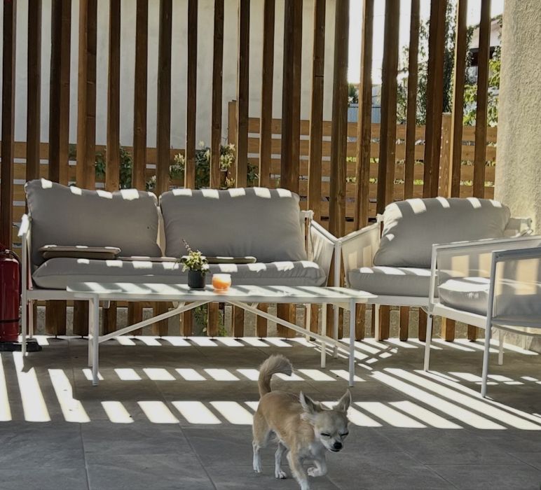 Set mobilier terasa. fotolii, canapea si masă