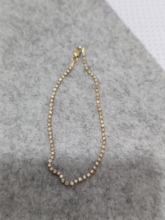 Теннисный браслет с бриллиантами