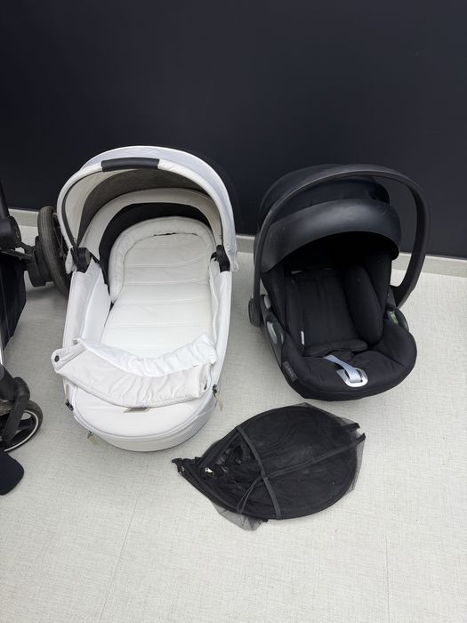 Бебешка количка Cybex E-priam4 platinum chrome combi - Гаранция
