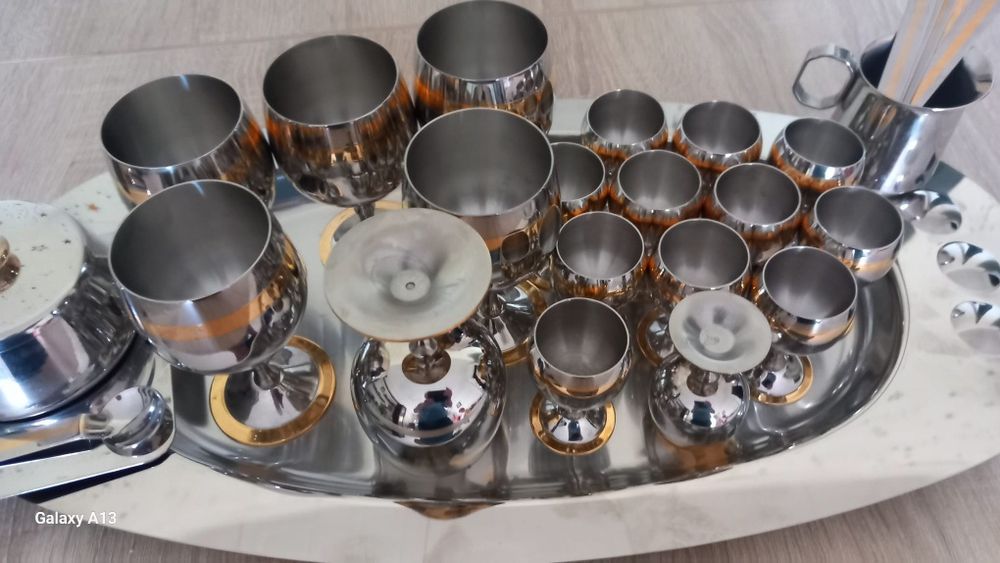 Vând zepter nou cu dungă aur 24k