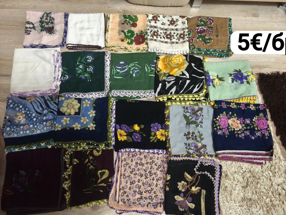 Забрадки със и без бродерия