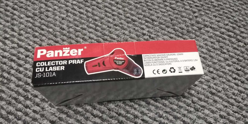 Colector de praf electric cu nivela laser