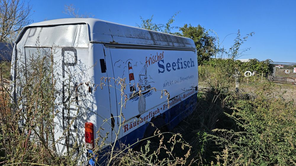 Специално пройзведена за прясна риба търговска каравана