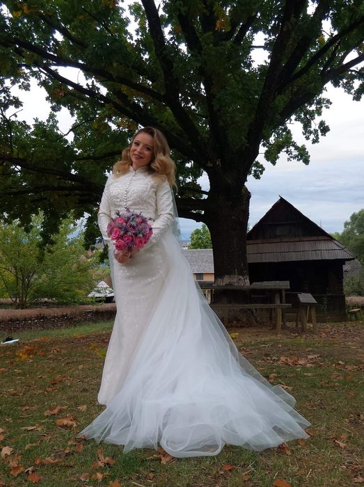 Rochie de mireasă, model 2 în 1