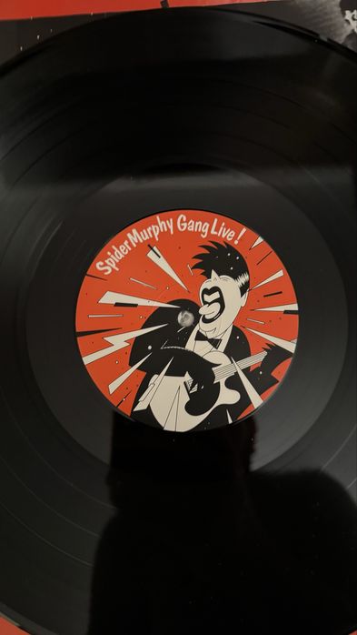 Ca NOU: vinil: album "Live!" de Spider Murphy Gang (1983)