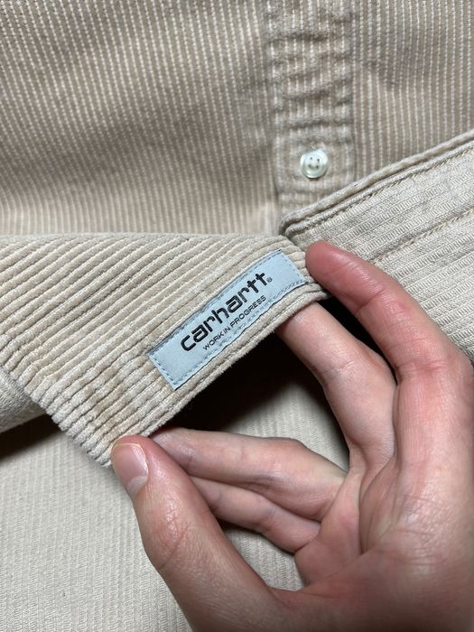 Carhartt Madison Cord мъжка риза от рипсено кадифе (размер S С)