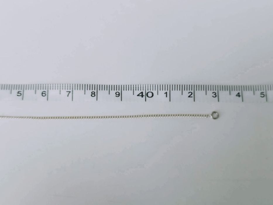 Colier/lant argint 925, cu pandantiv de argint 925 cu o semiluna, JK