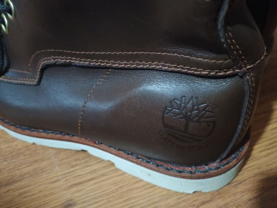 Юношески боти Timberland от естествена кожа  ном.40
