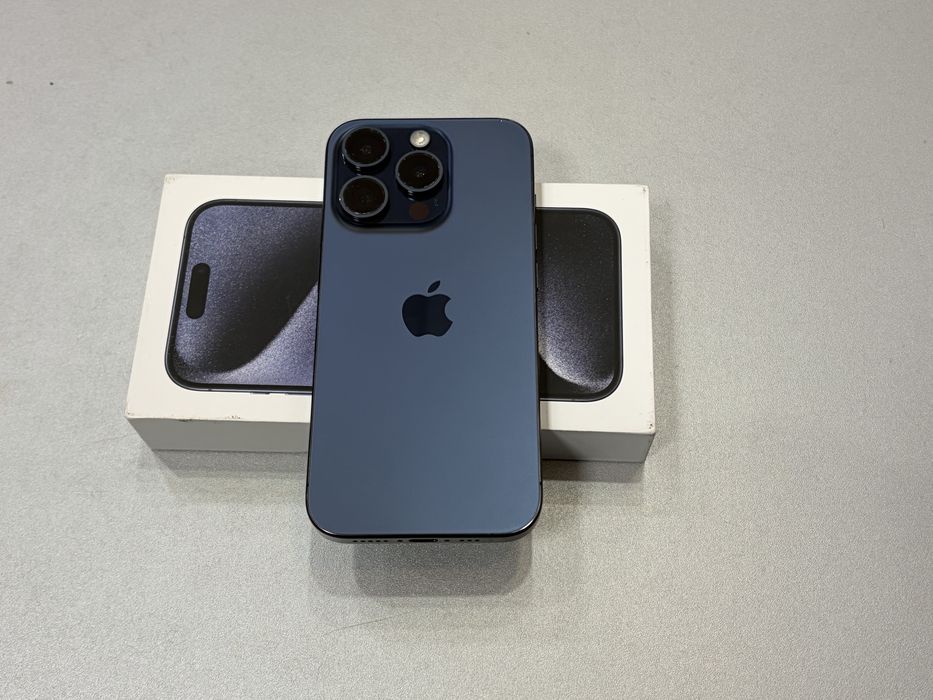 Iphone 15 Pro, 256 gb, Blue Titanium