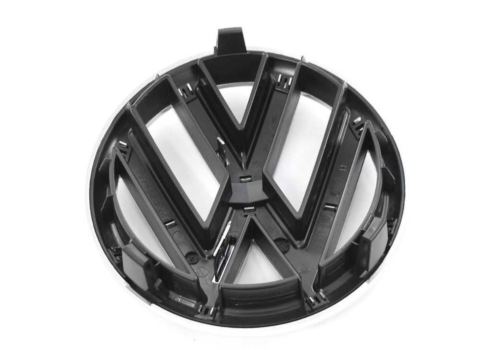 Embleme Fata Spate Cu Prinderi Originale VW Golf 5/6/7, Negru Lucios