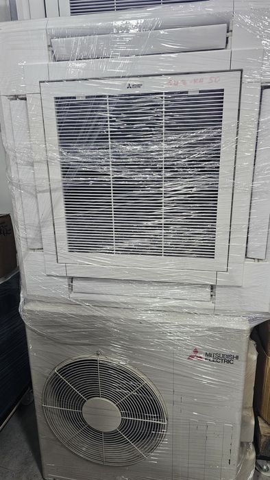 Mitsubishi Electric 18ка и 12ка касета инверторен климатик