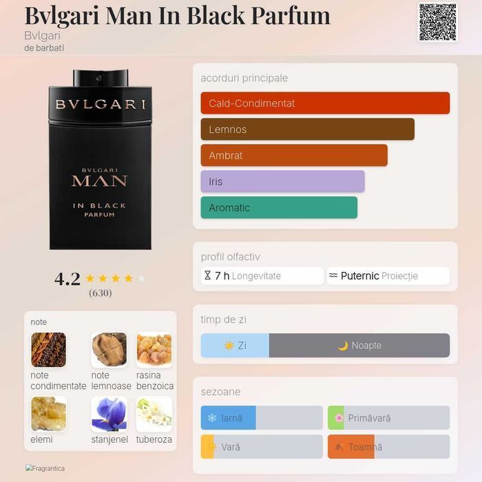 Bvlgari Man in Black 100ml parfum