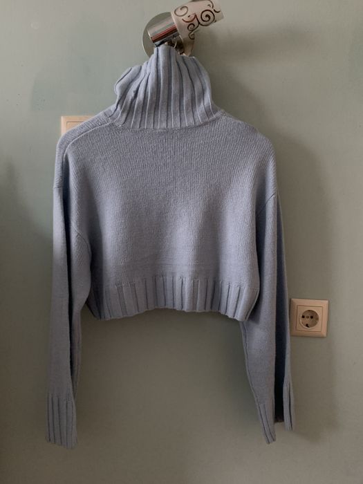 Пуловер H&M Divided в висока яка S