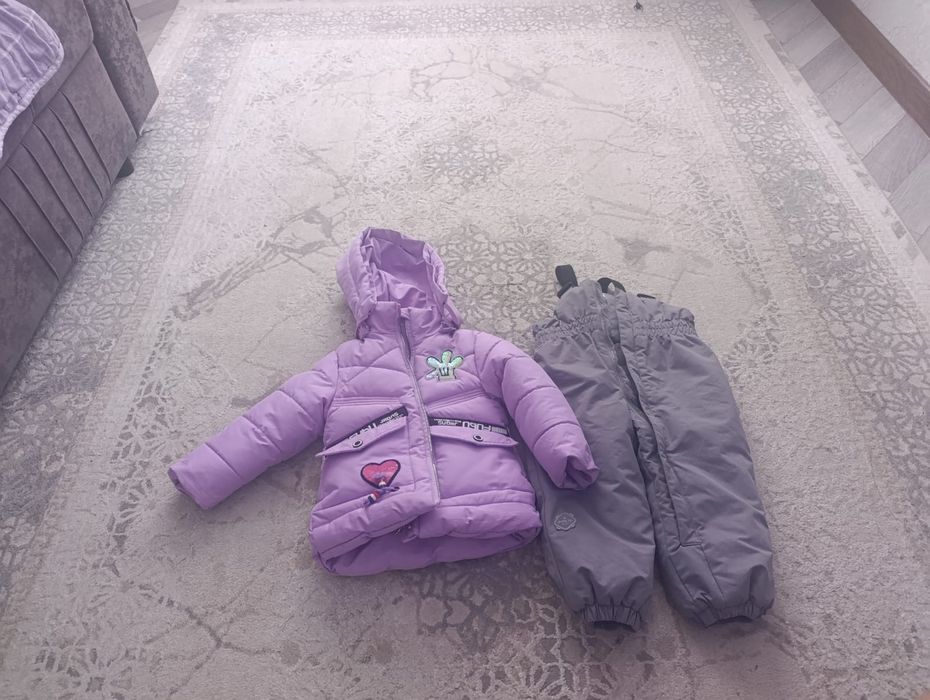 Детский зимний комбинезон
