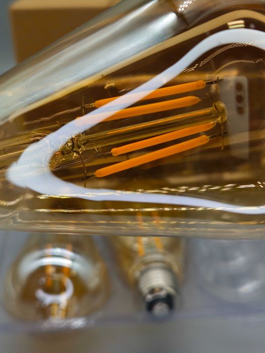 Топ цена! EYLM Vintage Edison LED крушки ST64 E27 4W 3 броя димируеми