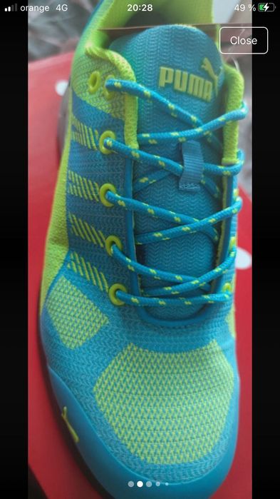 Adidasi puma de munca cu protecție  marimea 36.