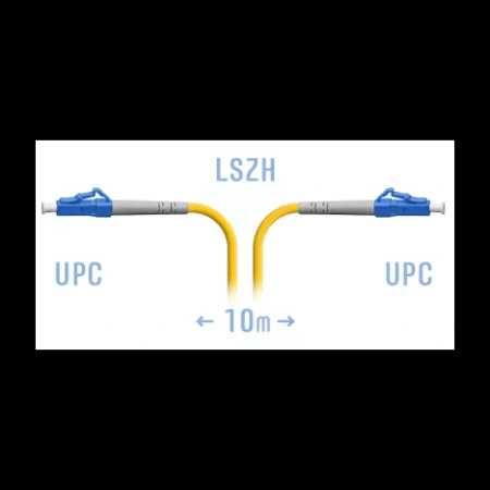 Патчкорд оптический LC/UPC SM 10 метров