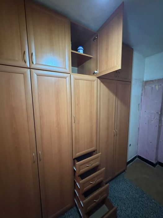 Гардероб светъл дъб