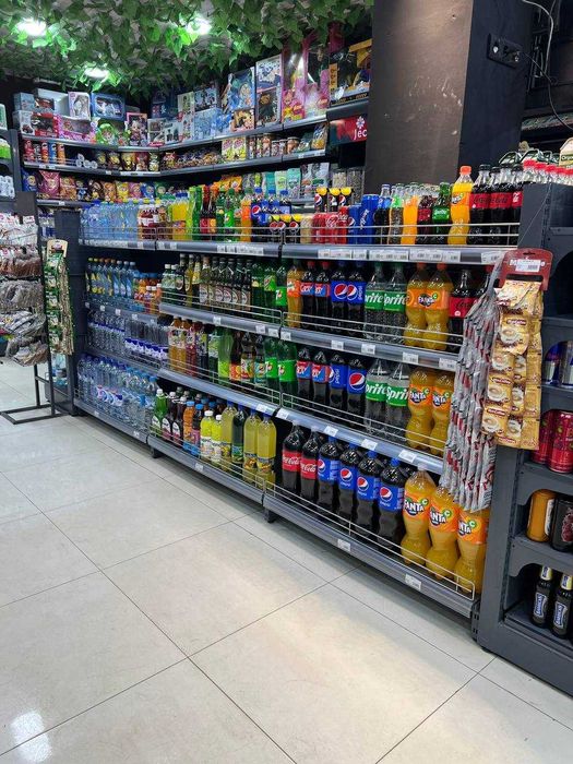 Торговый стеллаж полочный стеллаж для магазины продуктовый стеллаж