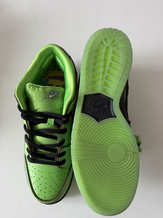 Nike SB Dunk Low - The Powerpuff Girls Buttercup