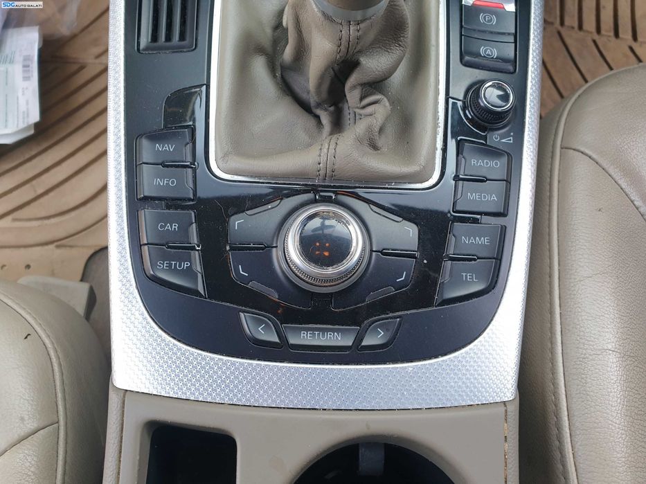 Consola Centrala Buton Butoane Joystick Navigatie MMI 3G Volan Dreapta Audi A4 B8 B8.5 2008 - 2015 [K4656]
