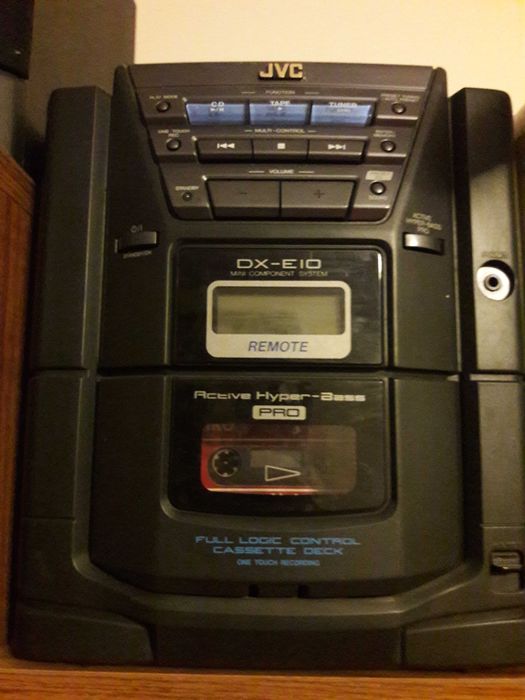 Касетофон и диск