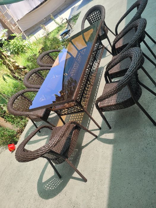 Deko model toqima stol stul