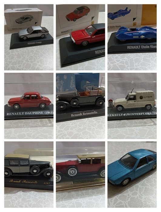 Machete Renault scara 1:43