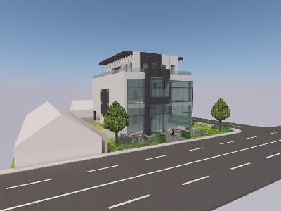 Spatiu comercial teren cu proiect de vanzare