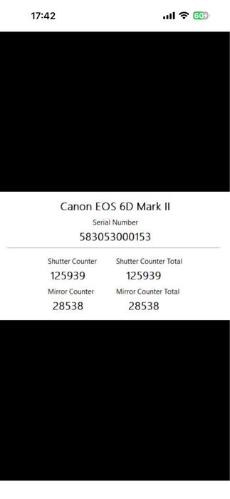 Canon 6D mark ii