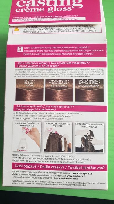 Vopsea L'oreal Casting Creme Gloss culoare Chocolate Candy (nr. 635)