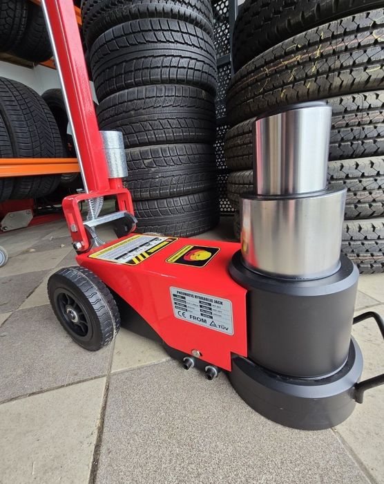 OFERTĂ Cric hidraulic pneumatic camioane 80 tone nou utilaje vulcaniza