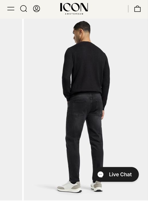 ICON Amsterdam мъжки дънки / Matteo Slim Jeans, чисто нови