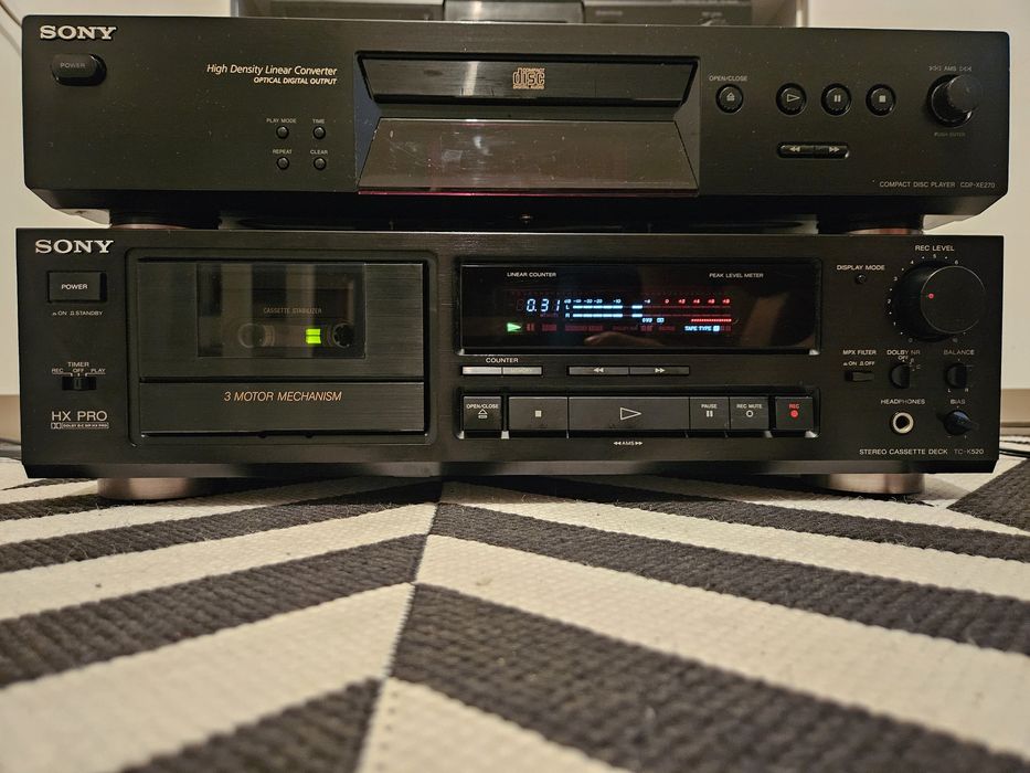 Deck Sony TC-K520 3Motors Japan