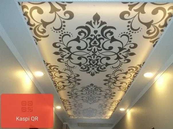 Натяжные потолки с узорами фото Натяжные потолки с узорами фото