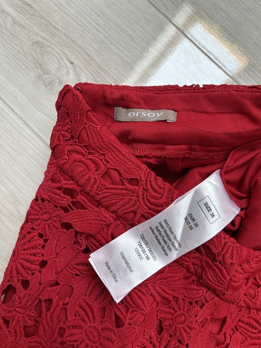 Fustă Orsay roșie, mărimea 36