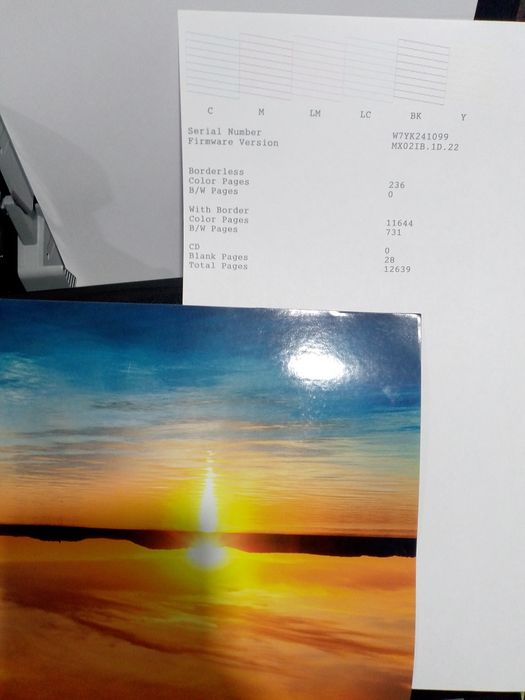 Epson L 805 струйный принтер
