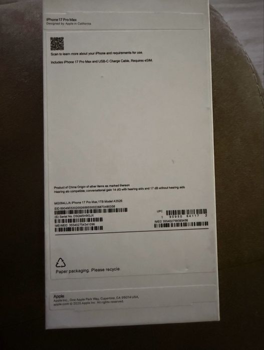 Iphone 17 Pro Max