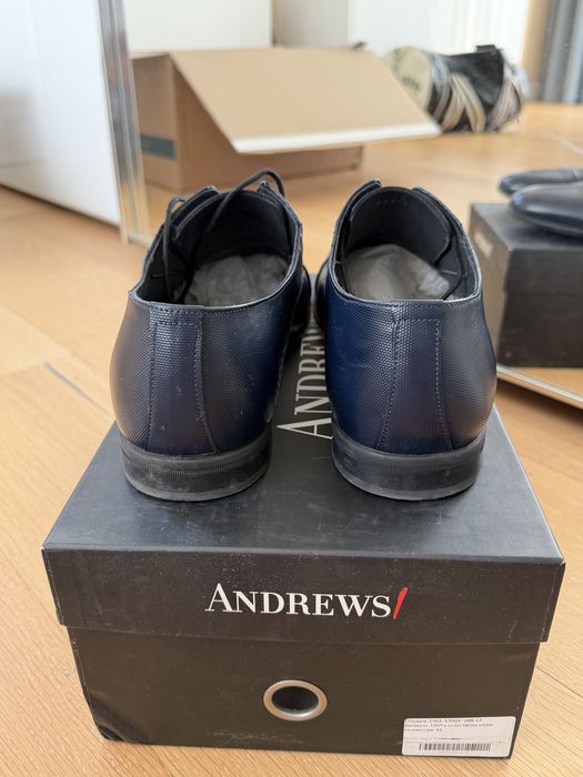 Официални Кожени Обувки Andrews 44 EU номер + кутия