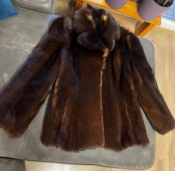 Кожено палто от бобър