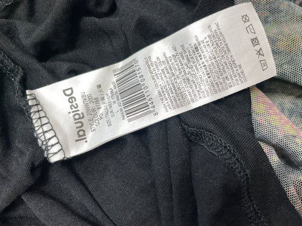 Дамска блуза DESIGUAL размер L цветя