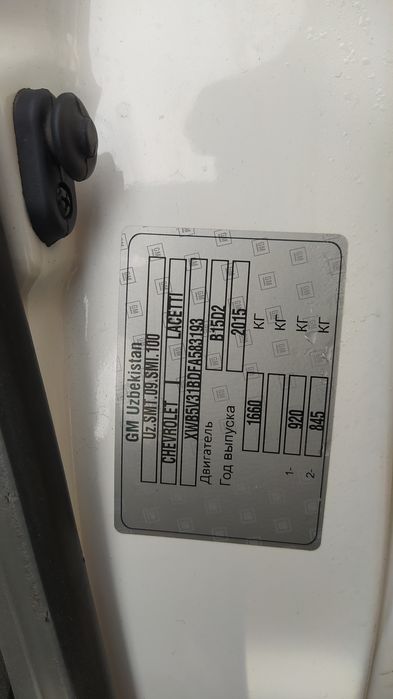 Jentra 2015 holati zór