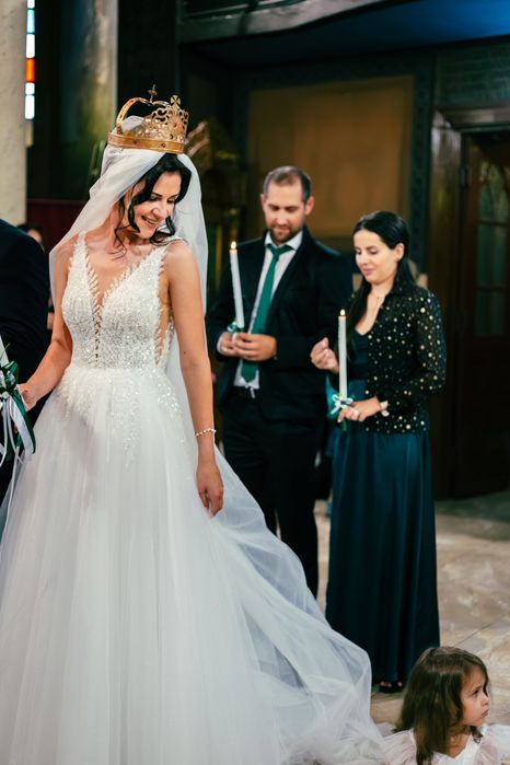 Сватбена рокля Марция